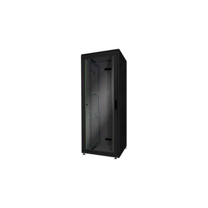 Digitus DN-19 32U-8-8-B-1 Unique Armadio Rack 32U 800x1609x800 mm con Montanti Regolabili e Canali Gestione Cavi colore Nero