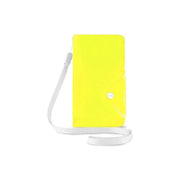 Puro WATER WALLET CASE custodia resistente all'acqua per Smartphone fino a 5,1'' giallo 3 vani carte tracolla
