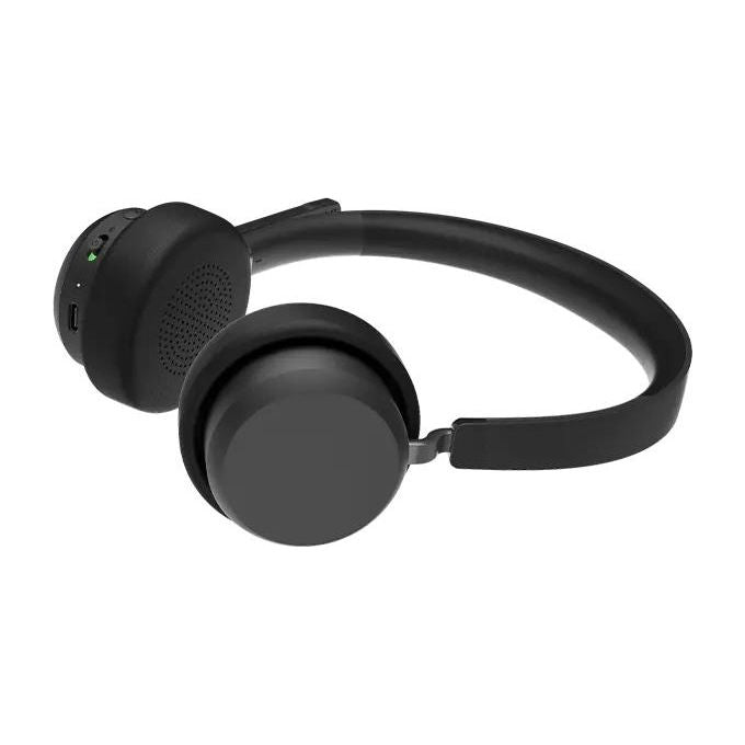 Lenovo 4XD1Q30302 Cuffie Wireless Stereo Circumaurali Bluetooth 5.3 Microfono Noise Cancelling 60h autonomia colore Nero