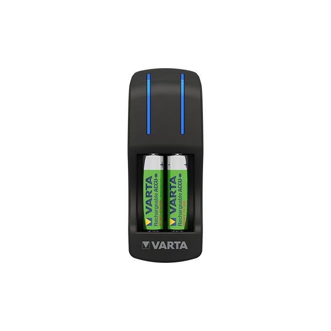 Varta Caricabatterie Pocket Charger con 4 Stilo da 1600mAh