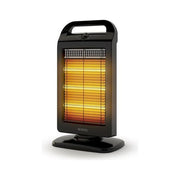 Splendid Stufa Alogena 1200 W con Base Oscillante Nero
