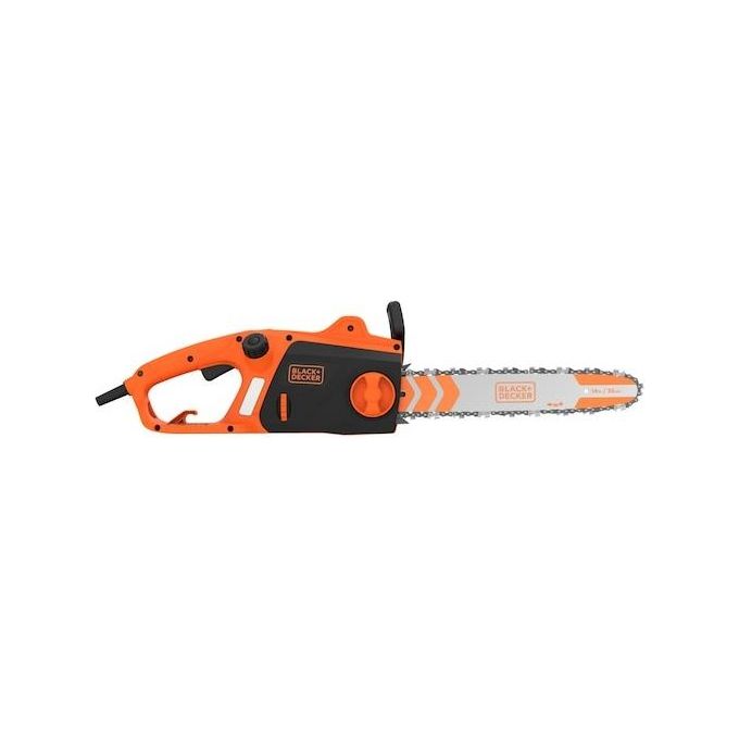 Black and Decker BECS1835-QS Elettrosega Elettrica 1800 W Lama 35 cm Lubrificazione Automatica Freno Catena colore Arancione
