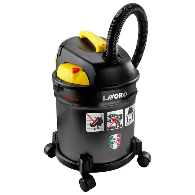 Lavorwash Freddy4in1 Bidone Aspiracenere Aspirapolvere Aspiraliquidi e Soffiatore Potenza 1200W Nero