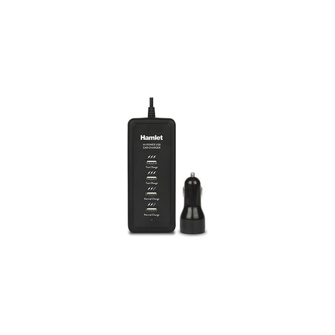 Hamlet car Charger 5 Ports for Tablet