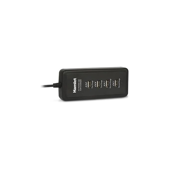 Hamlet car Charger 5 Ports for Tablet