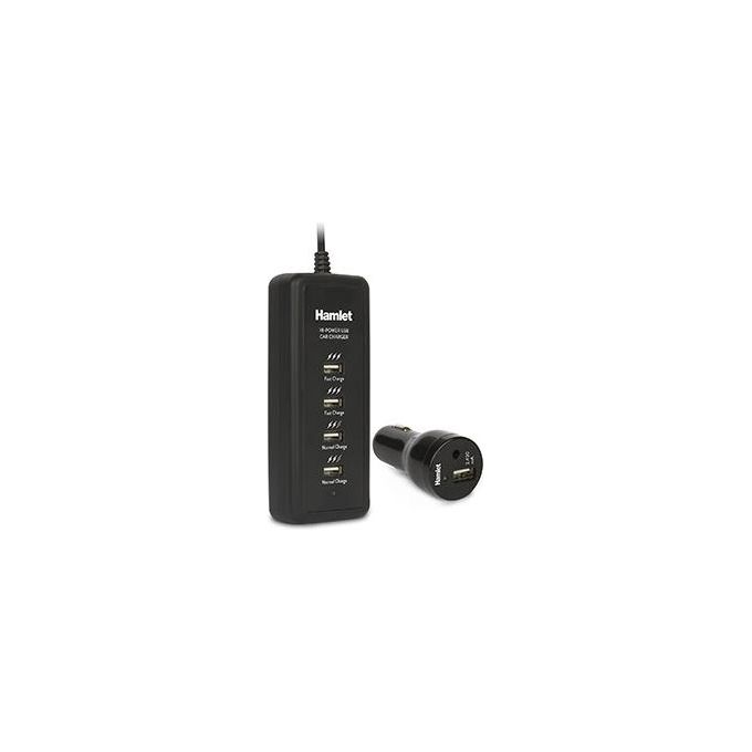 Hamlet car Charger 5 Ports for Tablet