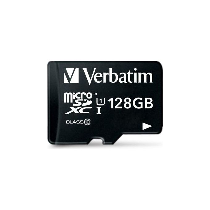 Verbatim Micro sdhc -128Gb- Class 10+adat.