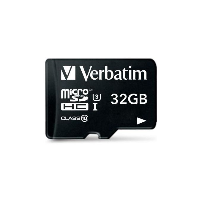 Verbatim Micro Sdhc-32Gb- pro Class 10+adat.