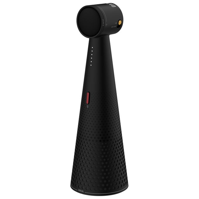 IPEVO 5-907-2-08-00 VOCAL Vivavoce Bluetooth AI con Riduzione Rumore Bidirezionale e Beamforming 40 Ore Autonomia colore Nero