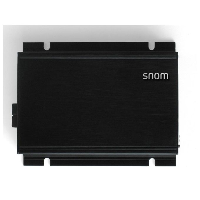 Snom 00004602 PA1+ Sistema di Diffusione Audio VoIP Full Duplex Multiple Registrazioni SIP Conferenza a 3 Vie colore Nero