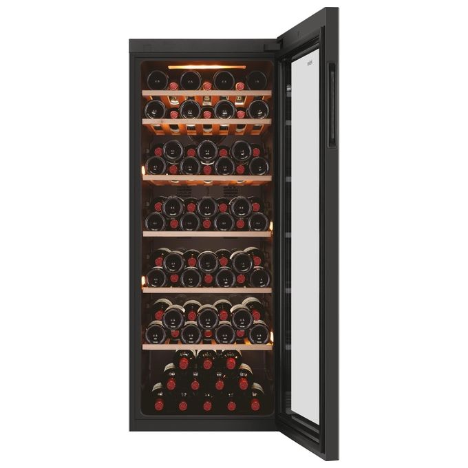 Haier HWS84GA Wine Bank 50 Serie 5 Cantinetta Vino con Compressore 84 bottiglie 1 zona 149 kWh Classe G 37 dB colore Nero