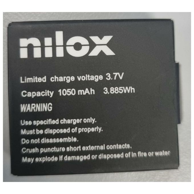 Nilox Battery Dual S 4K Dive 1050 mah