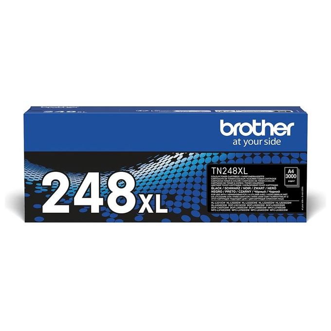 Brother TN-248XLBK Cartuccia Toner Originale Alta Resa XL 3000 pagine colore Nero