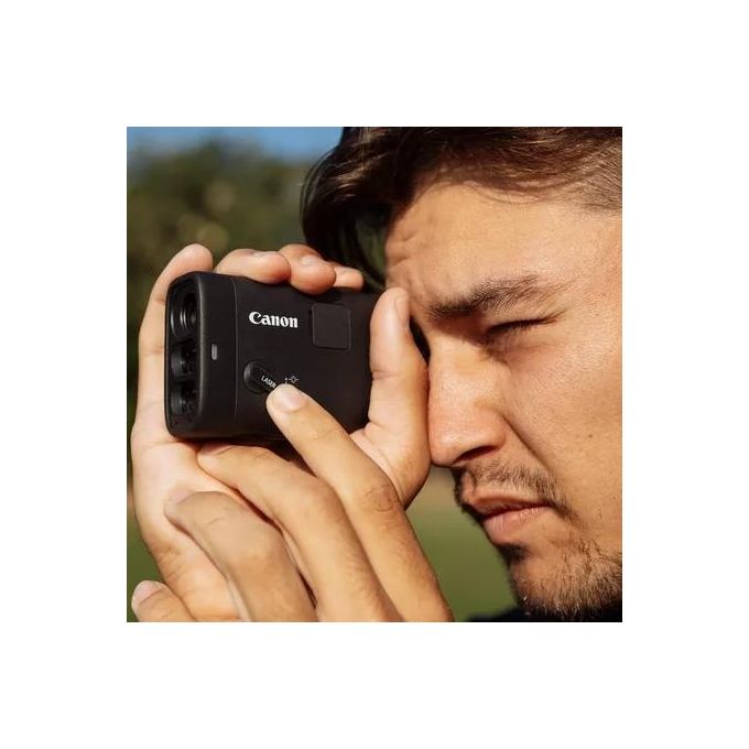 Canon 6254C001 PowerShot GOLF Telemetro Laser con Fotocamera Integrata 6x Ottico IPX4 colore Nero