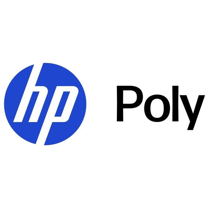 HP Poly 875L2AA Montaggio VESA per Poly Studio X70 X72 V72 in Alluminio colore Grigio - Bianco