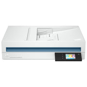 HP 20G08A#B19 ScanJet Enterprise Flow N6600 fnw1 Scanner Piano ADF 1200x1200 DPI A4 50 ppm Wi-Fi Ethernet colore Bianco