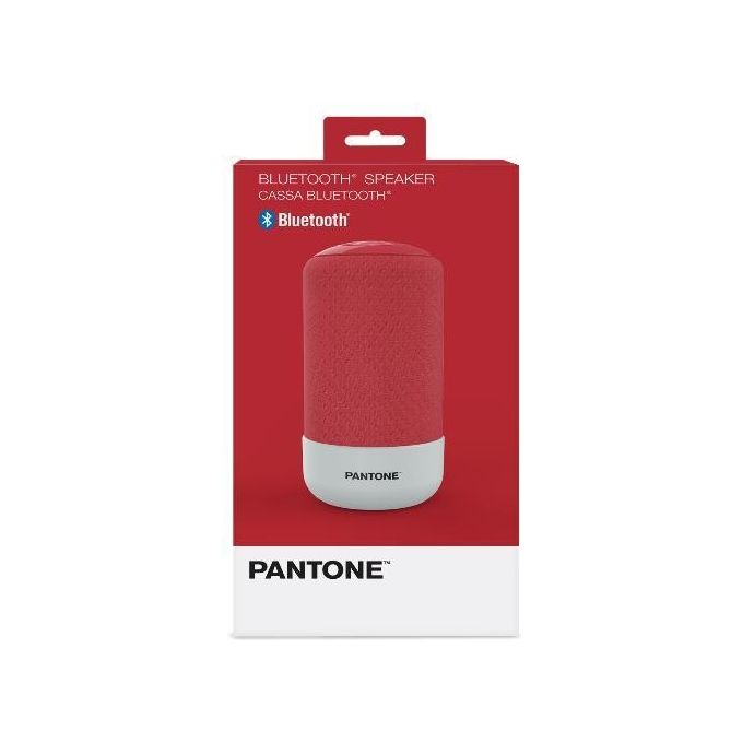 Pantone Speaker Bluetooth Rosso