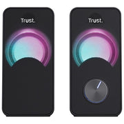 Trust 23120 Arys Compact RGB Casse PC 2.0 Set Altoparlanti 12 W Illuminazione LED colore Nero