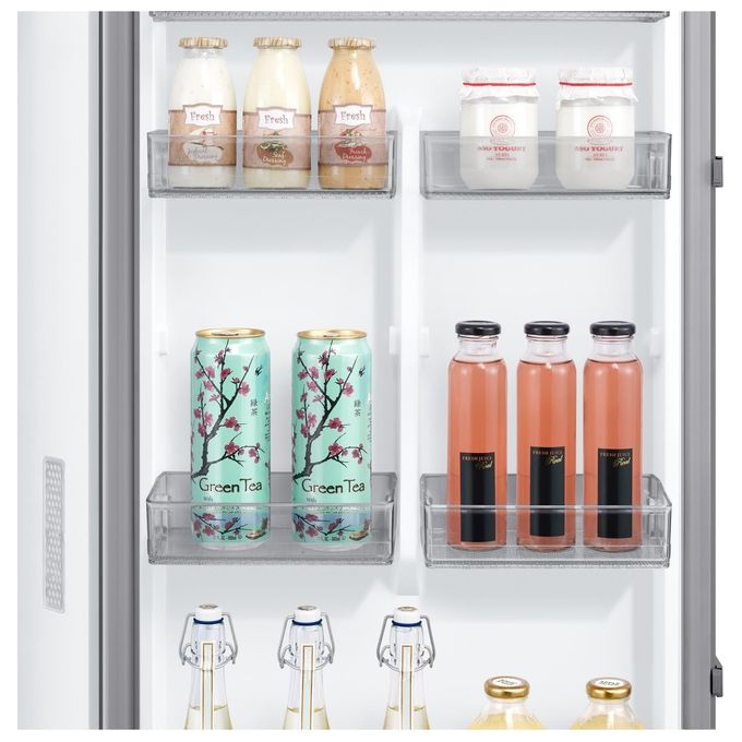 Samsung RR39C7BC5S9 Twin AI Frigorifero Monoporta 387 L 186 cm Classe E 39 dB Total No Frost Wi-Fi colore Inox