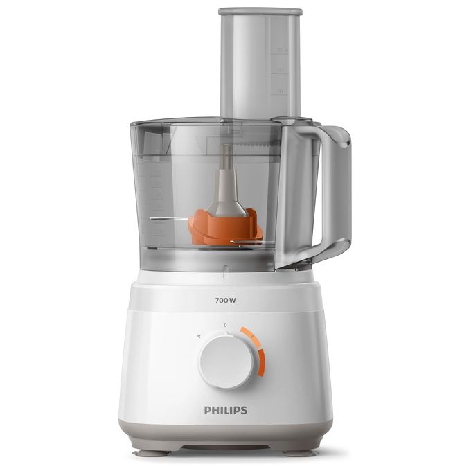 Philips HR7310-00 Daily Collection Robot da Cucina Compatto Multifunzione con Oltre 16 Funzioni 700 W 2,1 Litri Bianco