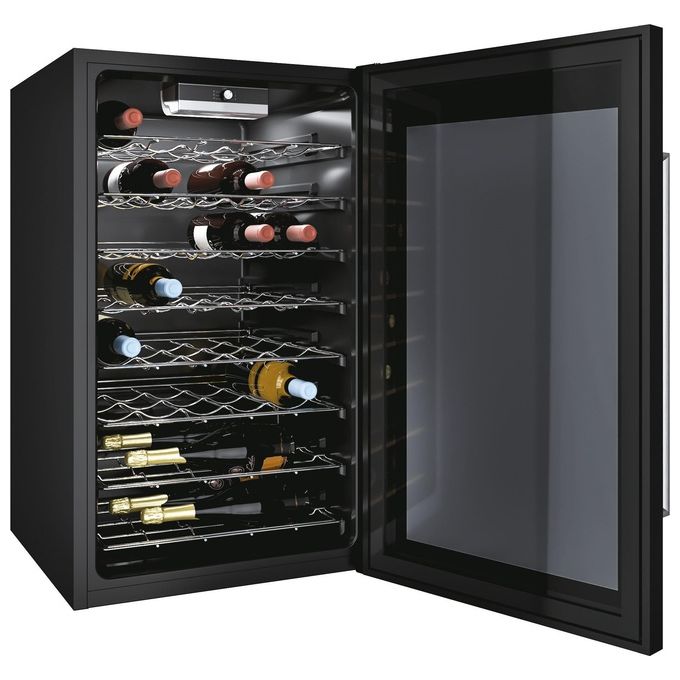 Candy CWC 150 ED-NF DiVino Cantinetta Vino con Compressore 41 bottiglie 121 L Classe G 39 dB Monozona 7-18 °C colore Nero