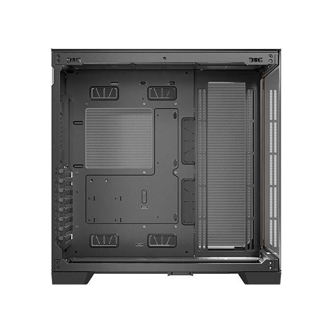Antec 0-761345-10079-3 C8 Wood Case PC Full Tower ATX EATX ITX micro ATX con Finestra Laterale Vetro e Dettagli in Legno colore Nero Legno
