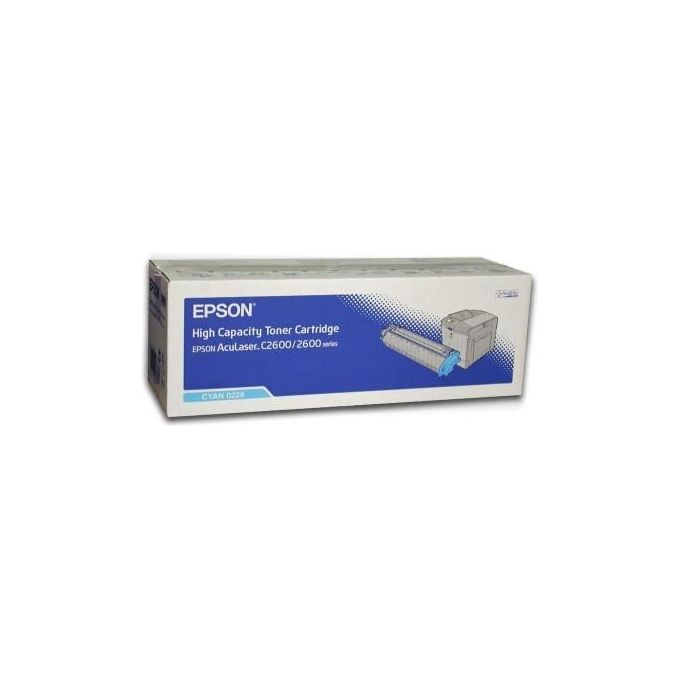 Epson C13S050228 Toner Originale Ciano Alta Resa 5000 Pagine colore Ciano