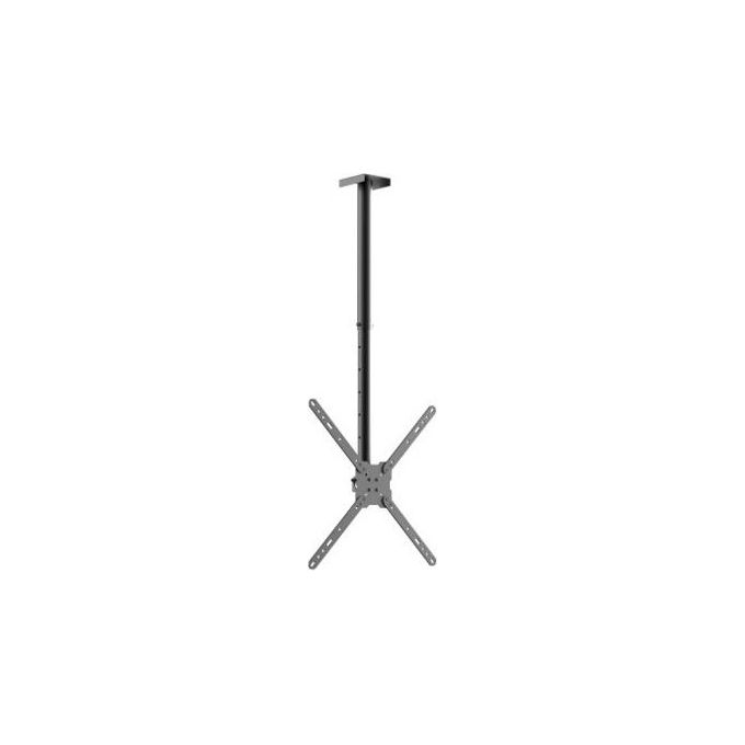 Meliconi 480862 Slimstyle 400CE Staffa Supporto da Soffitto per TV 14'' 65'' e Videoproiettori 35 Kg Rotazione 360° colore Nero