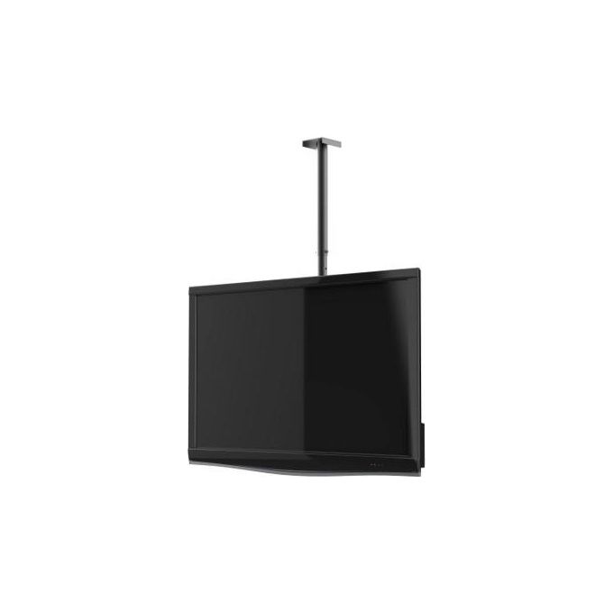Meliconi 480862 Slimstyle 400CE Staffa Supporto da Soffitto per TV 14'' 65'' e Videoproiettori 35 Kg Rotazione 360° colore Nero
