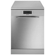 Smeg LVS262DSX Lavastoviglie Libera Installazione 13 coperti Classe D 46 dB Inverter 2.0 8 programmi (85x60x60 cm) colore Acciaio Inox