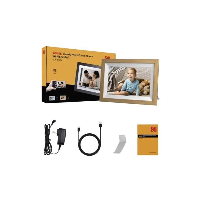 KODAK RCF-1012W Cornice Digitale 10.1'' Touch IPS Full HD 32 GB Wi-Fi colore Burlywood