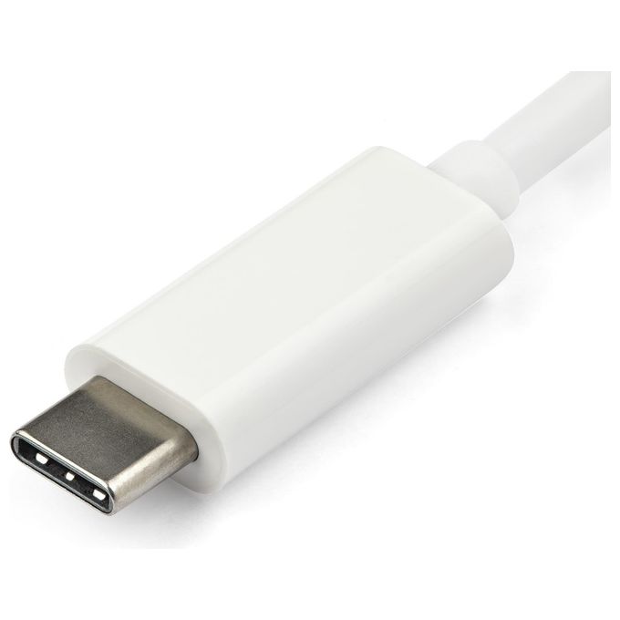 Startech adattatore usb-c a vga - convertitore video usb 3.1 type-c a vga - 1080p - Bianco