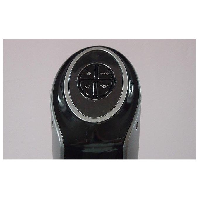 Bionaire BTF002X Ventilatore a Torretta 120 cm 3 Velocita' Timer 8 ore Oscillante Telecomando 60 W colore Grigio
