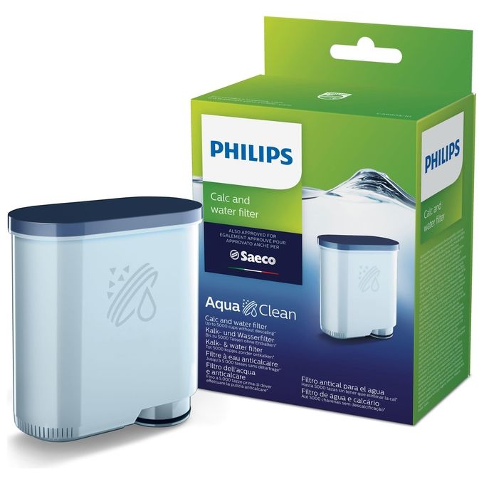 Philips Original AquaClean Filtro Anticalcare e Acqua per Macchine da Caffe' Automatiche