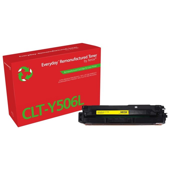 Xerox 006R04315 Everyday Toner Rigenerato Alta Resa XL compatibile Samsung CLT-Y506L 3500 pagine colore Giallo