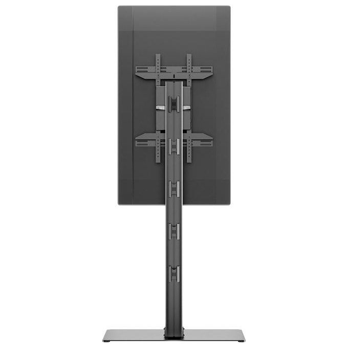 Multibrackets 2425 M Display Stand Supporto da Pavimento per Schermo 24-63'' Portata 50 Kg VESA 200x200-700x400 mm colore Nero