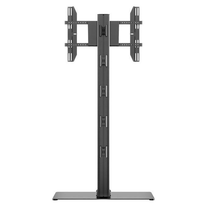 Multibrackets 2425 M Display Stand Supporto da Pavimento per Schermo 24-63'' Portata 50 Kg VESA 200x200-700x400 mm colore Nero