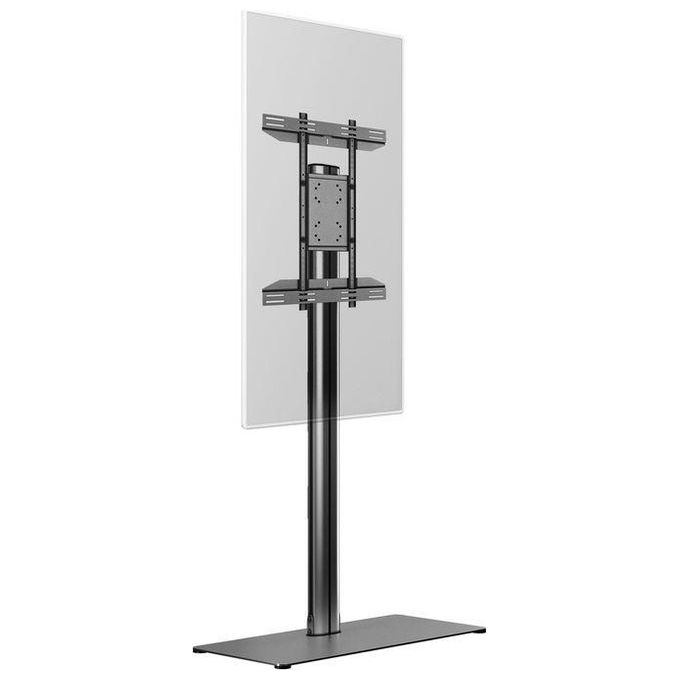Multibrackets 2425 M Display Stand Supporto da Pavimento per Schermo 24-63'' Portata 50 Kg VESA 200x200-700x400 mm colore Nero