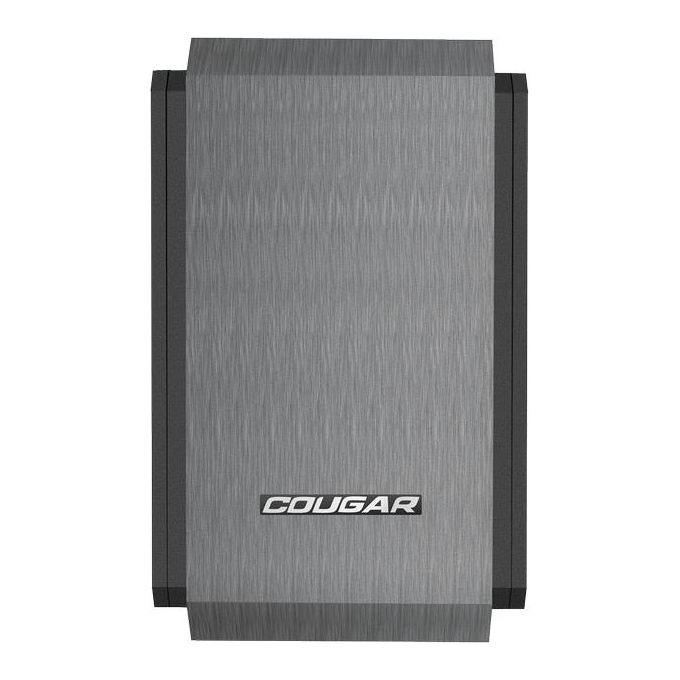 COUGAR QBX Cube Case No-Power minITX Nero per montaggio di PC compatti e performanti
