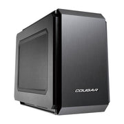 COUGAR QBX Cube Case No-Power minITX Nero per montaggio di PC compatti e performanti