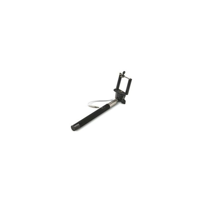 Celly SELFIEBK Selfie Stick Bastone Telescopico Supporto Universale smartphone Action Camera lunghezza 1 metro colore Nero
