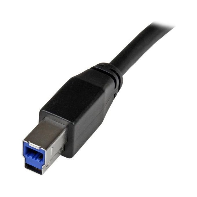 StarTech.com Cavo USB 3.0 attivo USB-A a USB-B - USB 3.1 Gen 1 (5 Gbps) da 10m