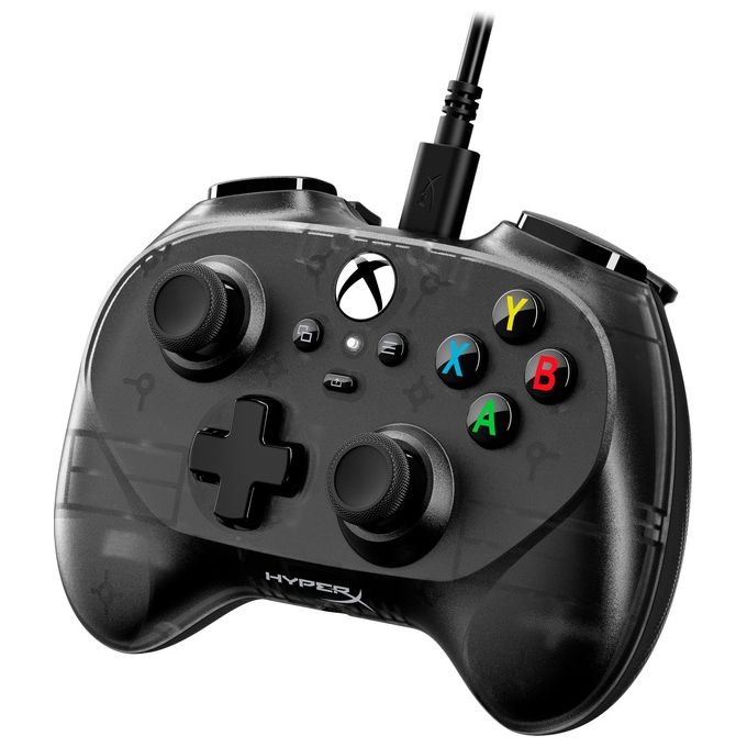 HyperX 8B1S0AA Clutch Tanto Mini Controller Gaming Cablato USB Xbox Series X-S Xbox One PC Android colore Nero