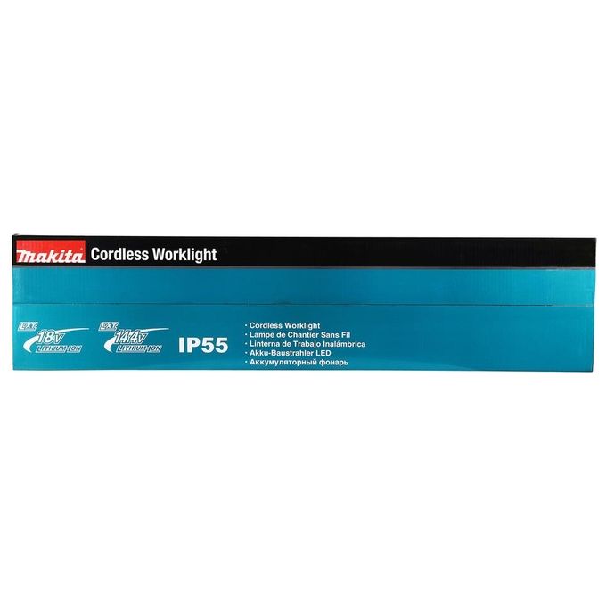 Makita DML814 Luce da Lavoro LED 3000 lm con Treppiede Regolabile colore Blu