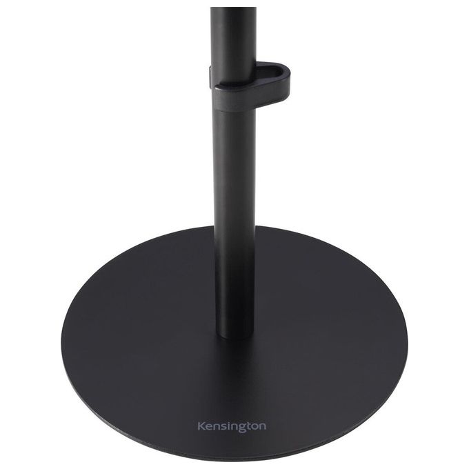 Kensington K87651WW Supporto telescopico per scrivania A1010 regolabile da 30 a 48 cm con base antiscivolo e gestione cavi colore Nero