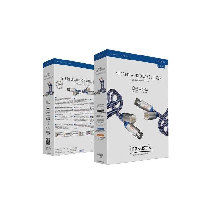 In-Akustik Premium Audio Cavo Xlr - Xlr 1.5mt