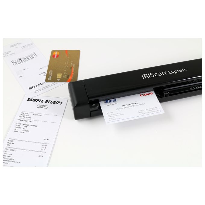 Iris Iriscan Express 4 usb cis 600 dpi Optical Ms-mac
