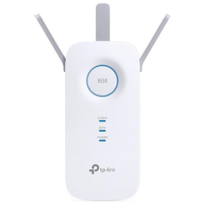 TP-LINK RE450 Ripetitore WiFi Wireless, Velocita' Dual Band AC1750Mbps, WiFi Extender e Access Point, Compatibile con Modem Router WiFi, 1 Porta Gigabit, Tecnologia TP-Link OneMesh, Bianco
