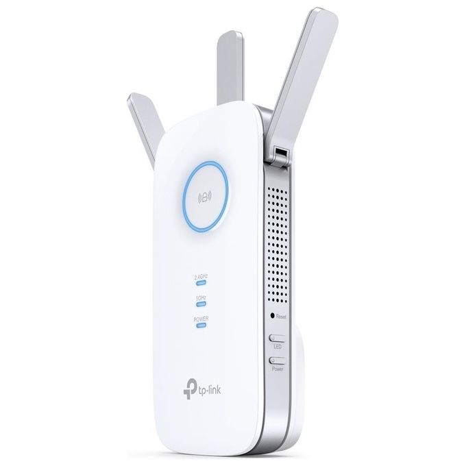 TP-LINK RE450 Ripetitore WiFi Wireless, Velocita' Dual Band AC1750Mbps, WiFi Extender e Access Point, Compatibile con Modem Router WiFi, 1 Porta Gigabit, Tecnologia TP-Link OneMesh, Bianco