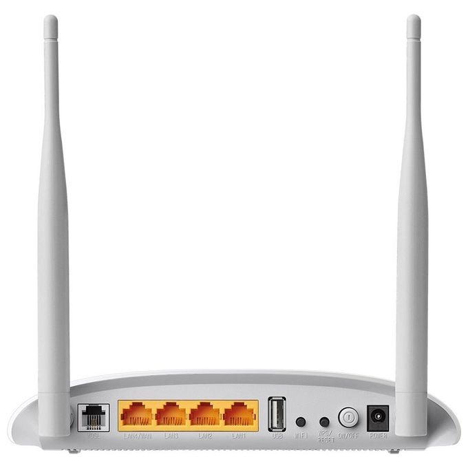 TP-LINK TD-W9970 Wireless Router 300m Usb-vdsl2 ghz 4p fe lan 1p usb vdsl Splitter 2 antenne